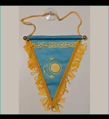 Вымпел Вымпел флаг Казахстана 14x16 см