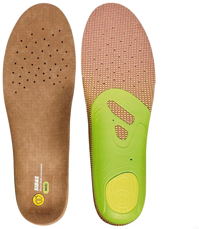 Sidas стельки 3 feet Outdoor Mid CSE3FOUTDOOR17-MI размер 37-38, классические
