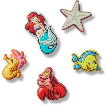 Crocs джиббитсы Princess Ariel 5 шт