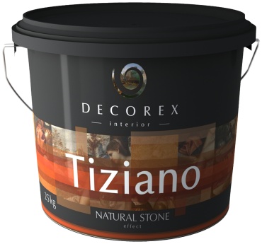 Decorex TIZIANO NEW акриловая основа, тон светло-серый 25 кг