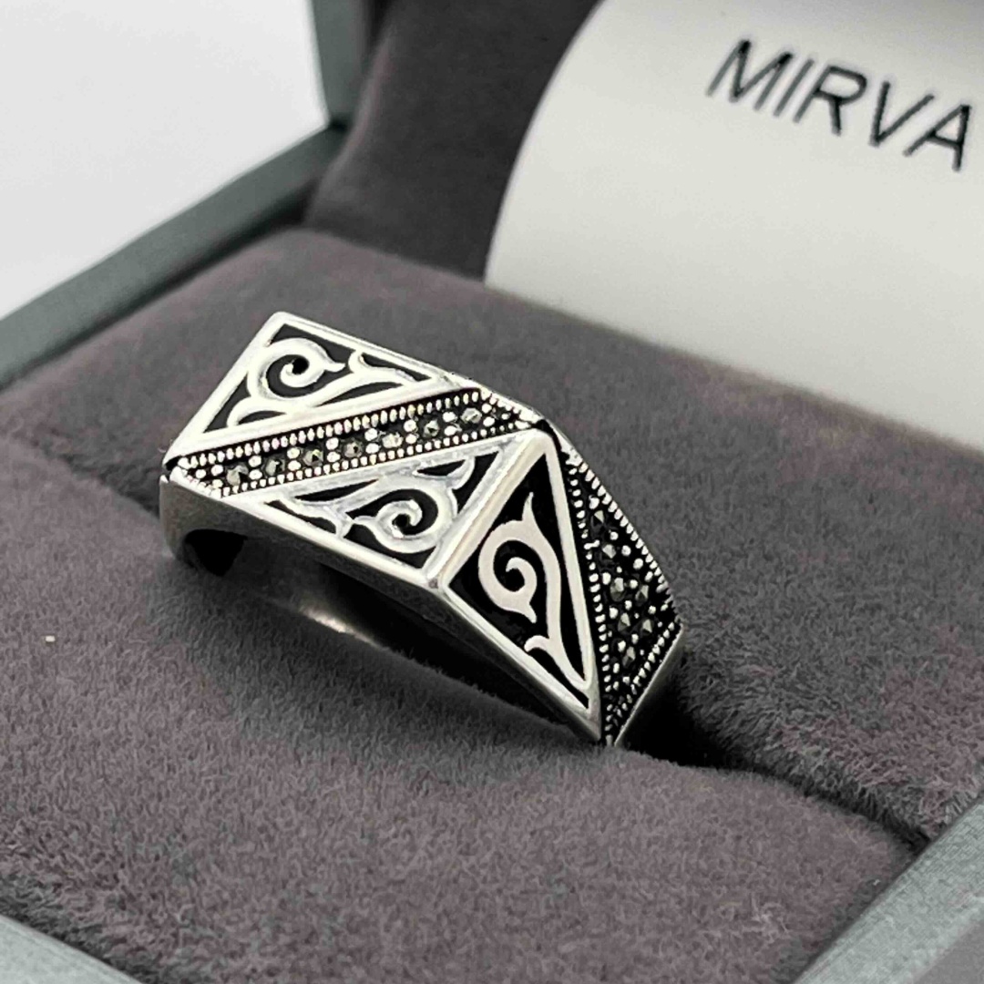 MIRVA P0001 размер 19 вес 5.28 г серебро, без вставок