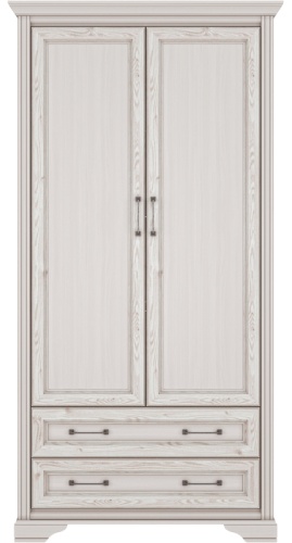 Распашной шкаф BRW Брест STYLIUS, 109x213х44 см, бежевый