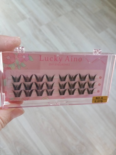 Lucky Aino пучковые 40D D 0.07 мм черный 11 мм, 12 мм, 13 мм