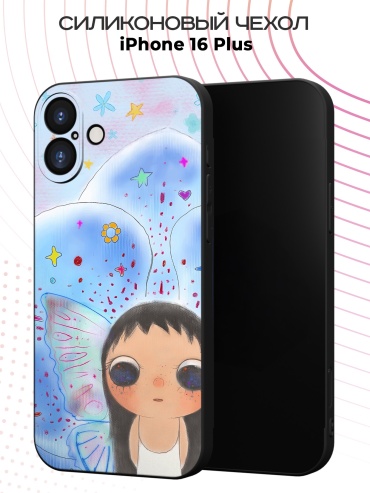 Чехол для Apple iPhone 16 Plus рисунок