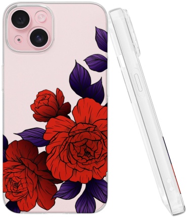 Чехол Mcover для Apple iPhone 15 рисунок