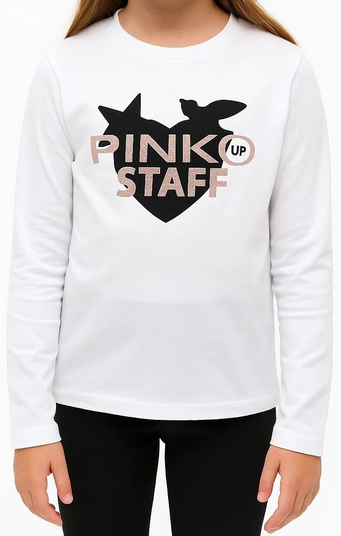 Лонгслив PINKO UP белый