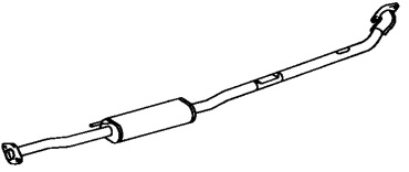 WXQP глушитель 17420-74610