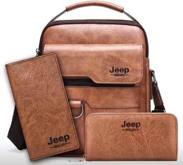 Комплект Jeep искусственная кожа коричневый