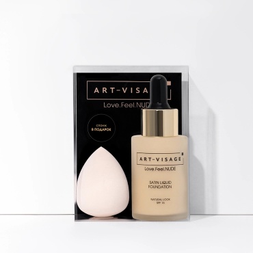 Art-Visage Love.Feel.Nude SPF15 тональный крем 404 бежевый 34 мл