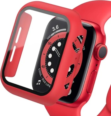 Чехол BOGEMA для Apple Watch Series 7,8,9 / 45mm красный