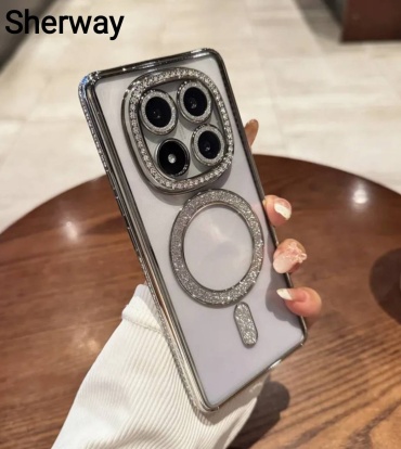 Чехол SherWay для Honor X7c серебряный