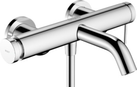 Смеситель для ванны Hansgrohe Tecturis S 73422000, латунь, цвет серебристый