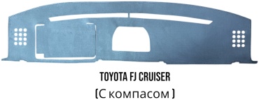 Bastau Auto 200598 Toyota FJ Cruiser 2005-2017 серый