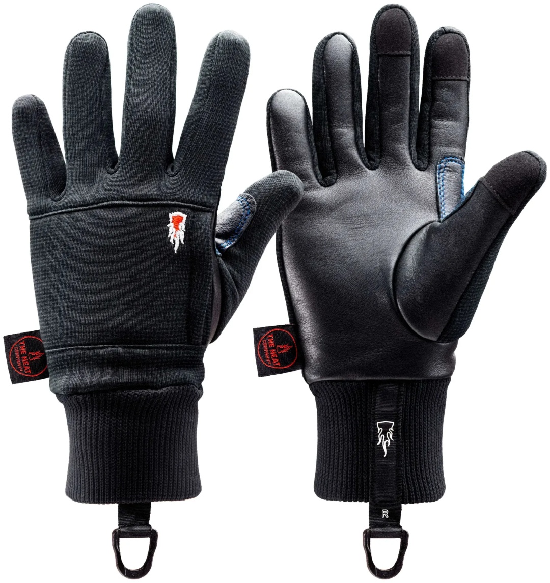 Перчатки The Heat Company размер 9, 17,5, 18,5 черный