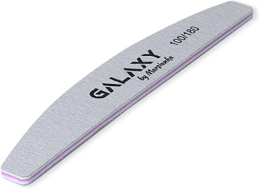 Galaxy маникюрная пилка 100/180 5 шт