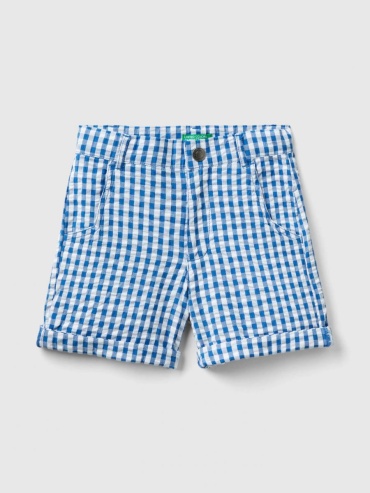 Повседневные шорты UNITED COLORS OF BENETTON синий