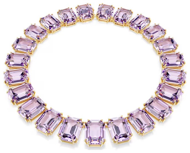 Swarovski длина 39 см бижутерный сплав, кристаллы Swarovski