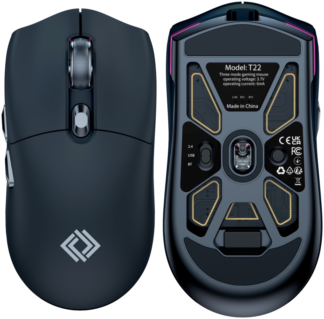 Мышь Mizone T22 черный