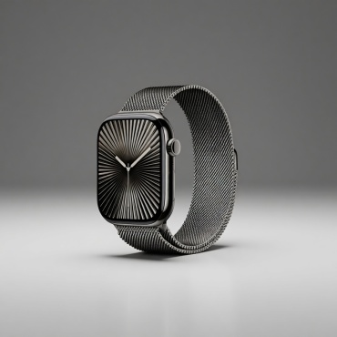 Apple Watch Series 10 Titanium M/L 46 мм черно-серый