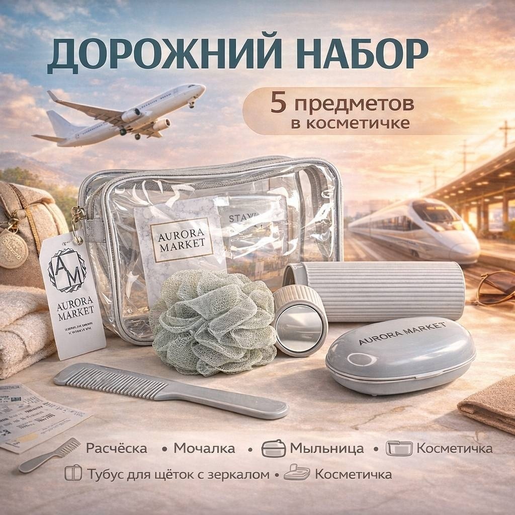 Avrora Market набор для бани C22 5 шт
