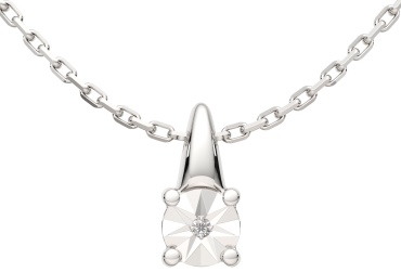 Колье Lucente Silver ZO-05D0096.ZZ_45 длина 45 см вес 2.25 г серебро, бриллиант