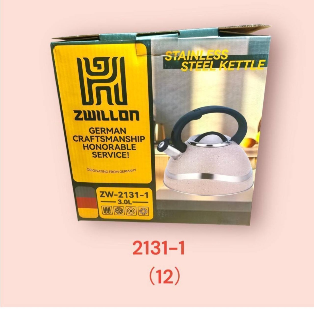 Чайник 30446880_793310295 3 л, нержавеющая сталь