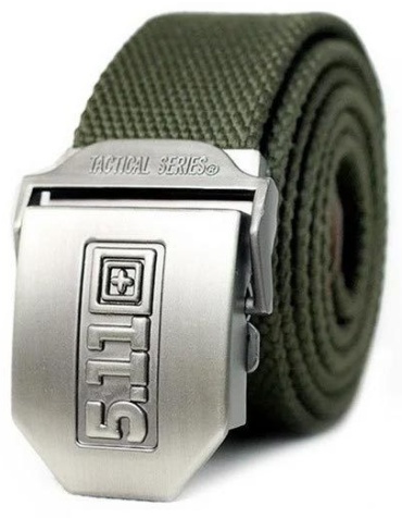 Ремень 5.11 Tactical металл 130 см хаки