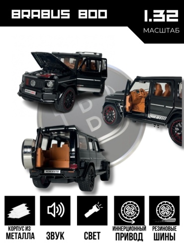 Die-Cast Mercedes-Benz М1-00005249, металл, черный
