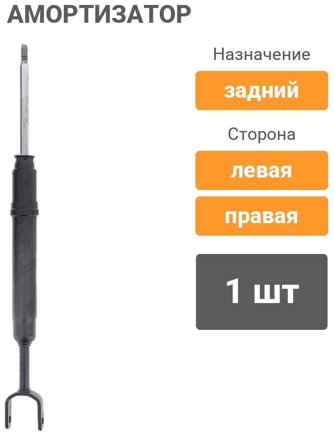 Амортизатор BAIKOR задний BKSA0206 1 шт