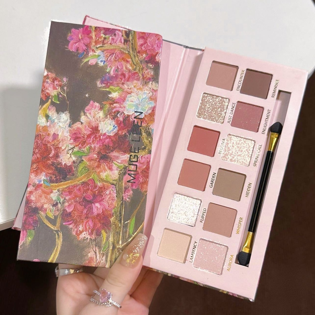Muge Leen тени прессованные Eyeshadow Palette 01