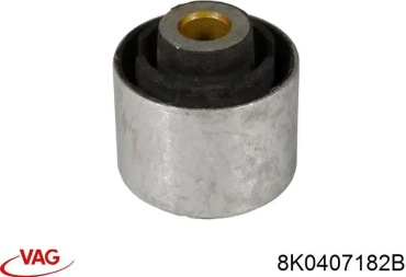 VAG сайлентблок рычага подвески 8K0407182B