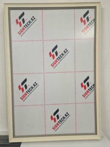 Рамка прямоугольная 60x90 см FrameKz, пластик, полистирол, МДФ, картон, акрил
