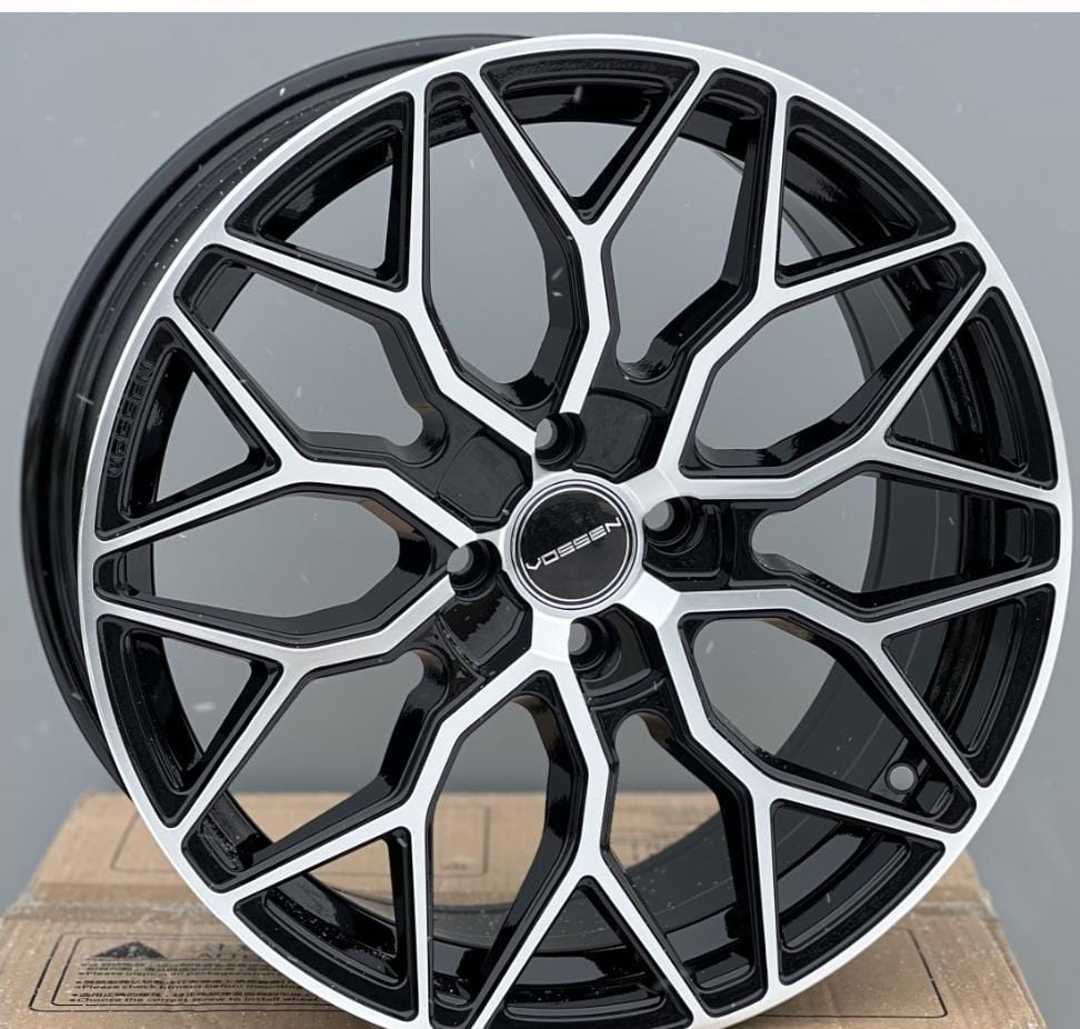 Rainbow Dance Vossen HF-2 7x16/4x98 D58.6 ET35 4 диска черный, серебристый