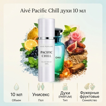 Aivé perfume Pacific chill духи PARFUM 10 мл, унисекс