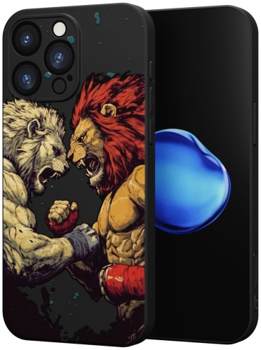 Чехол Mcover для Apple iPhone 16 Pro Max рисунок