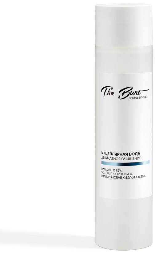 The Bunt PROFESSIONAL МИЦЕЛЛЯРНАЯ ВОДА ДЕЛИКАТНОЕ ОЧИЩЕНИЕ мицеллярная вода 250 мл