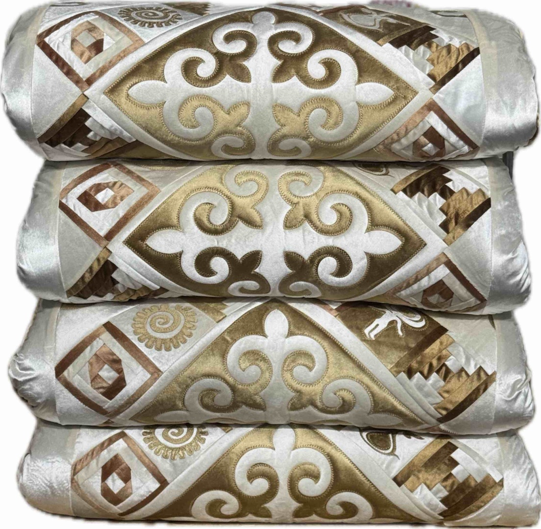 Комплект корпе с подушками 220x80 см, вата, белый