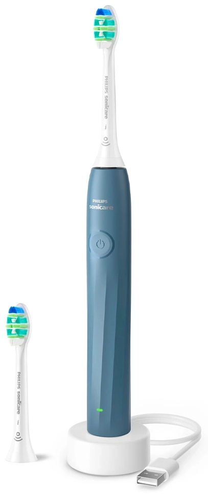 Philips звуковая щетка Sonicare 2100 HX4022/04 щетина средняя синий