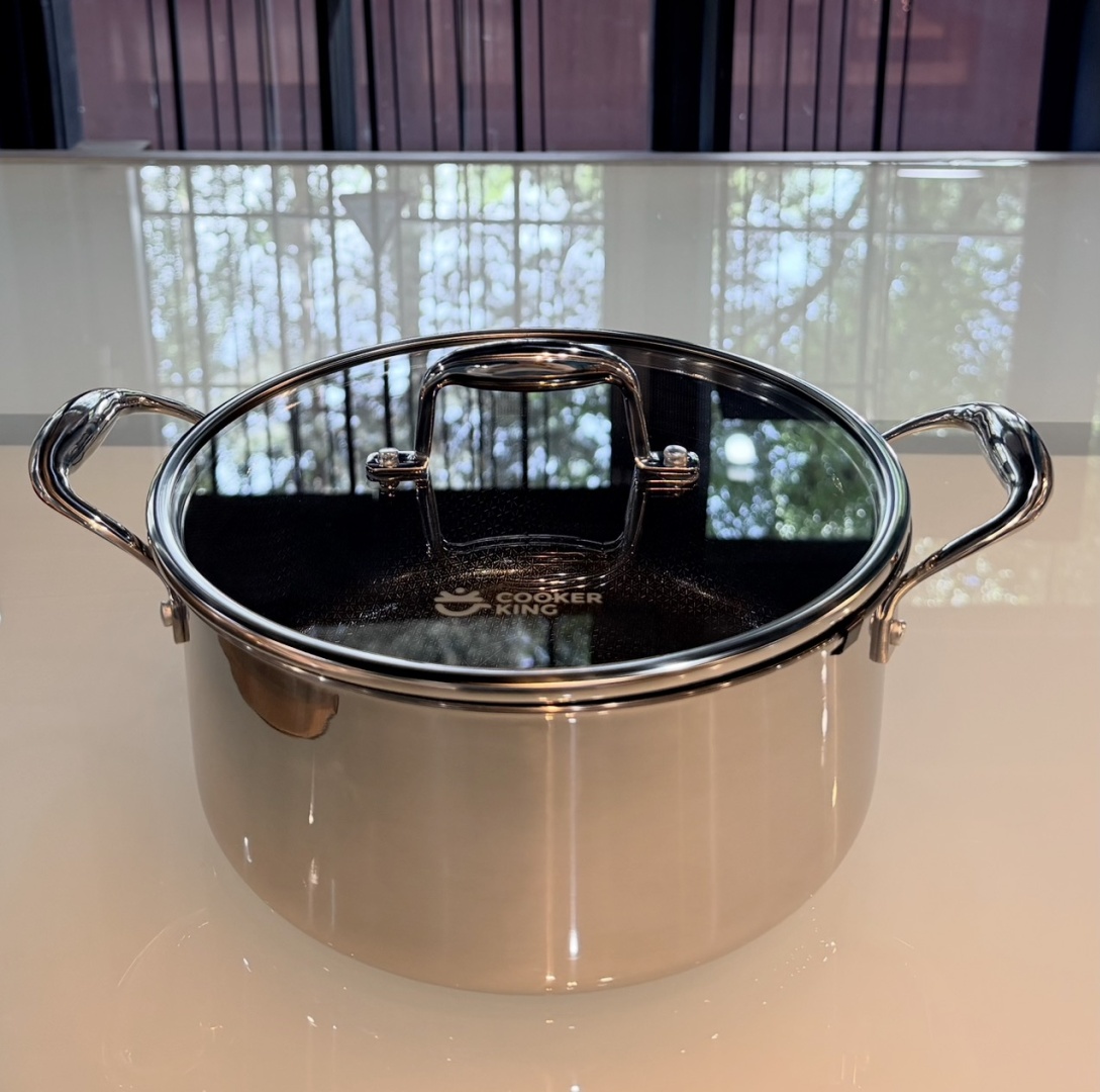Кастрюля 4.2 л, Cookerking CKSCG7624 нержавеющая сталь