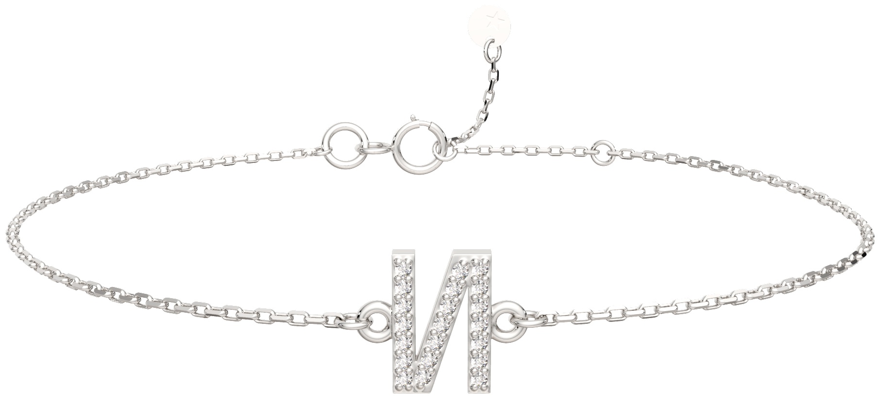 Lucente Silver ZO-0640089_18 длина 18 см, вес 1.27 г серебро, плетение фантазийное