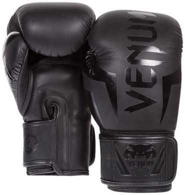 Боксерские перчатки Venum 16 oz черный