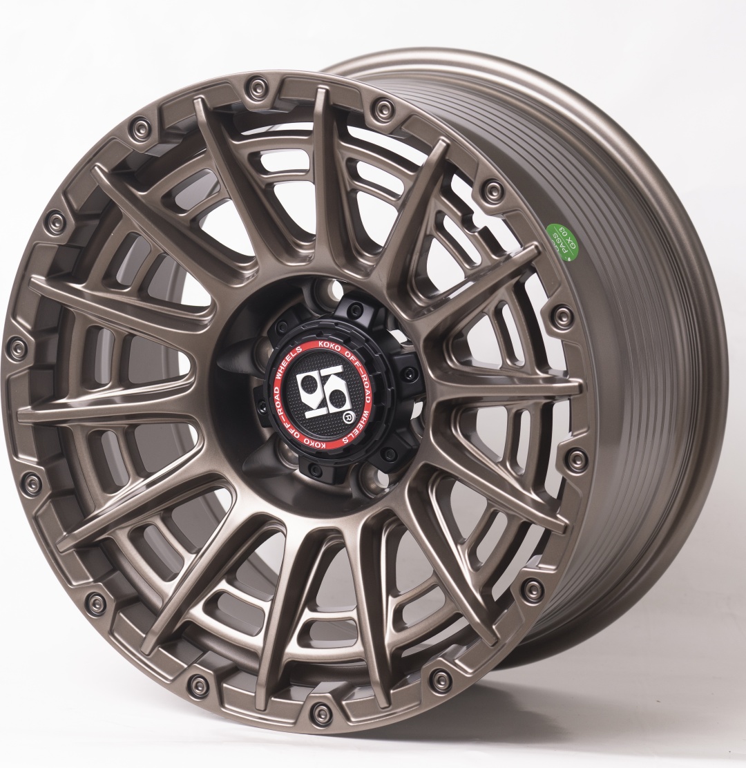Kipardo FF571 8.5x17/6x139.7 D110.1 ET0 4 диска бронзовый