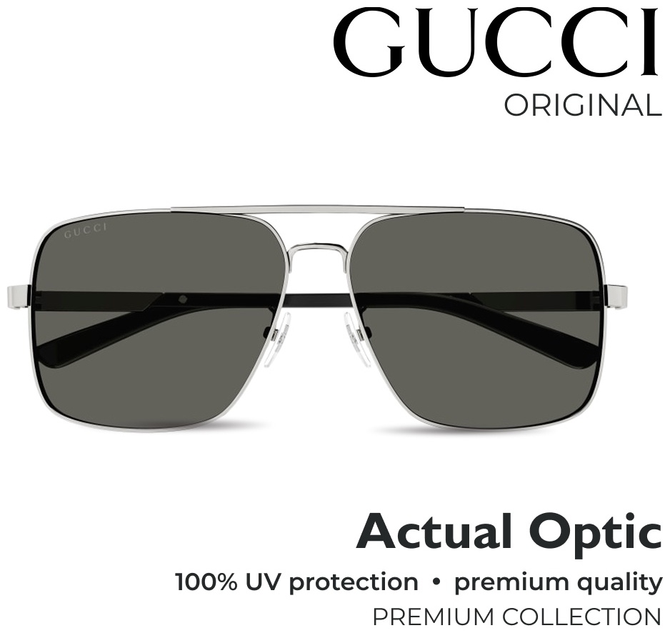 GUCCI солнцезащитные очки авиаторы однотонные