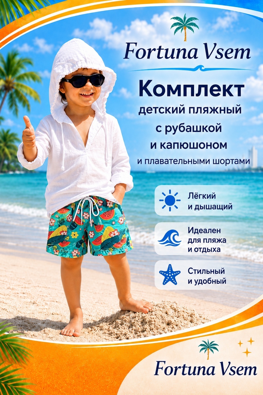 Комплект Fortuna Vsem мультиколор