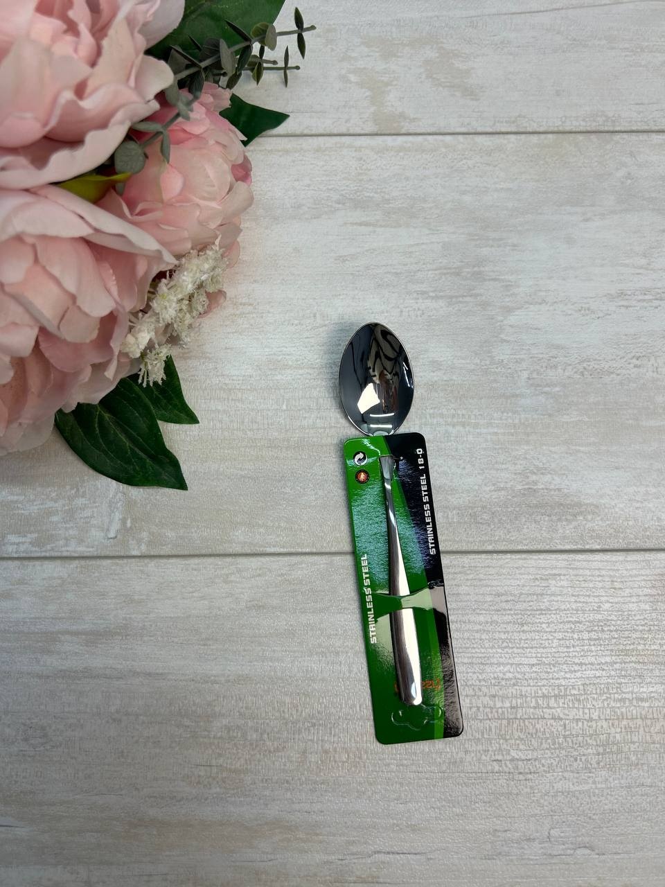 Ложка Stainless Steel 1 шт, серебристый HOME
