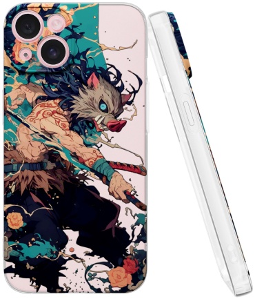 Чехол Mcover для Apple iPhone 15 рисунок