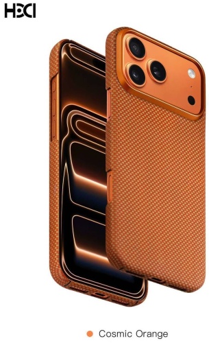 Чехол NYN для Apple iPhone 17 Pro Max оранжевый