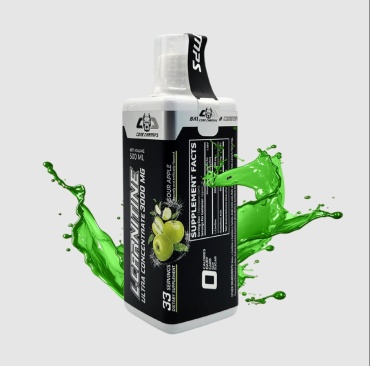 Аминокислота Core Champs Carnitine 3000 зеленое яблоко