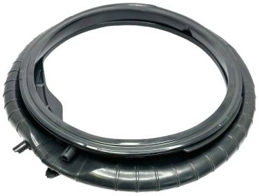 Манжета люка Haier 0020301453A (3 отвода) 1 шт. черный