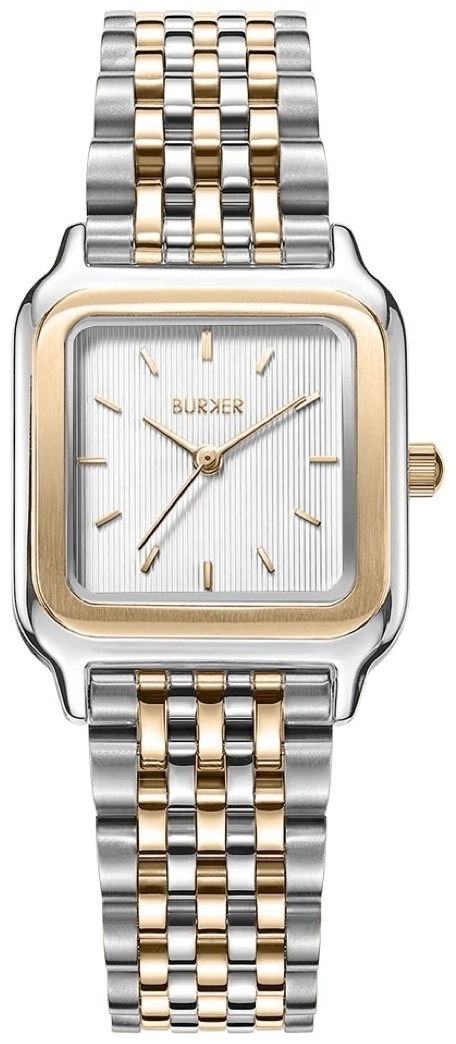 Кварцевые BURKER Macy Gold Silver нержавеющая сталь
